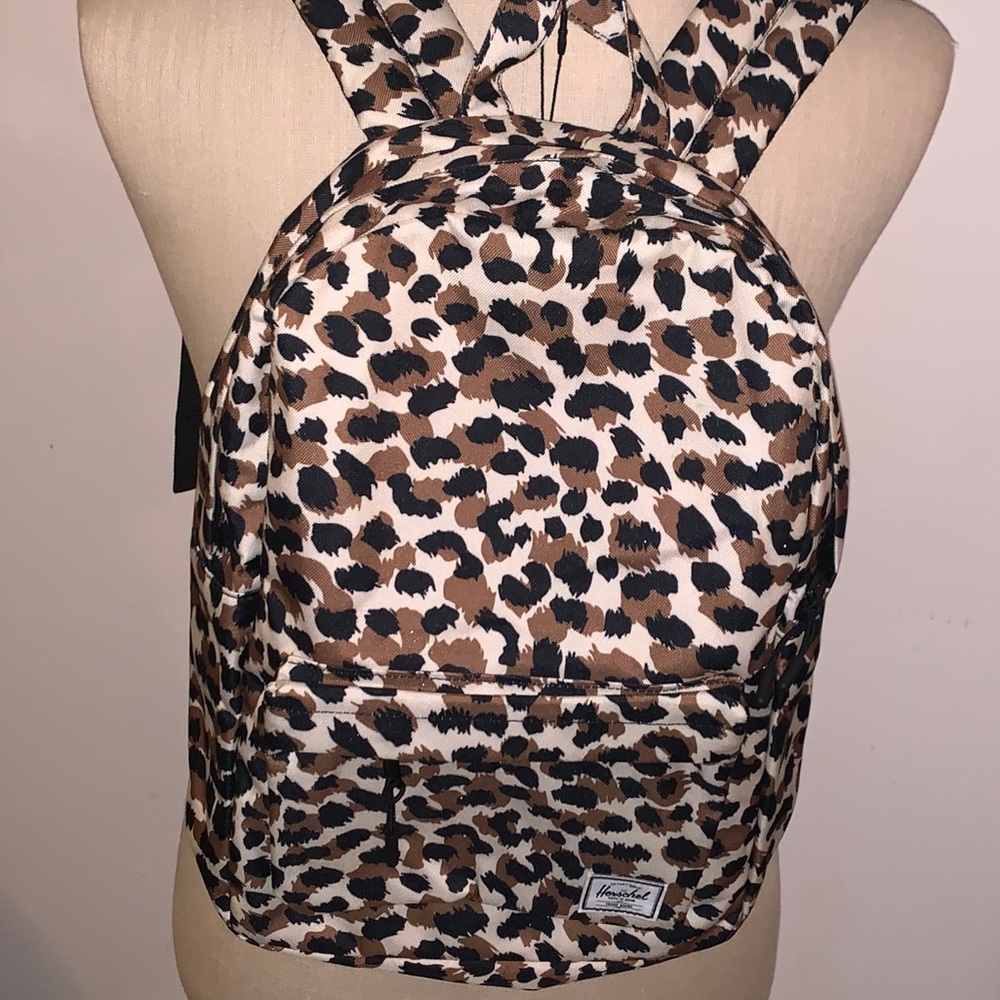 Herschel Leopard 🐆 printed backpack book bag